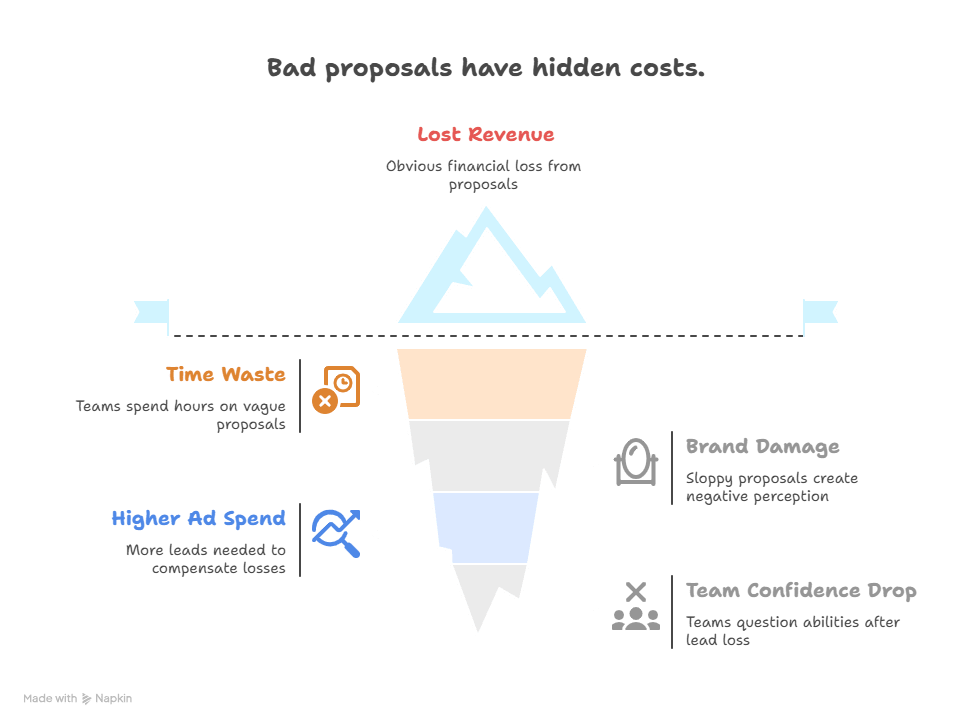 hidden cost of bad business proposals